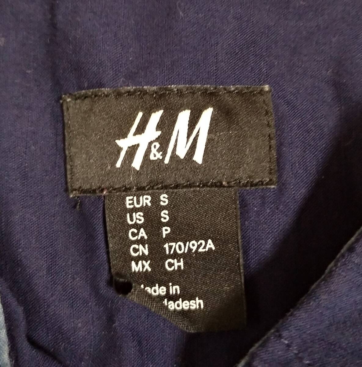 Ｈ＆Ｍ　半袖シャツ　レディース　Ｓサイズ　中古_画像3