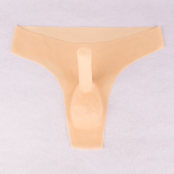 85-740-45 メンズ ラテックス 避妊パンツ カップル 透明セクシー ブリーフ インナーウェア エロエロ 疑似パンツ 下着 パンツ 3の画像2