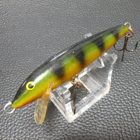 春先の禁じ手 オールド ラパラ フローティング F7 パーチ OLD Rapala ORIGIAL FLOATING F7 PERCH COLOR!_画像2