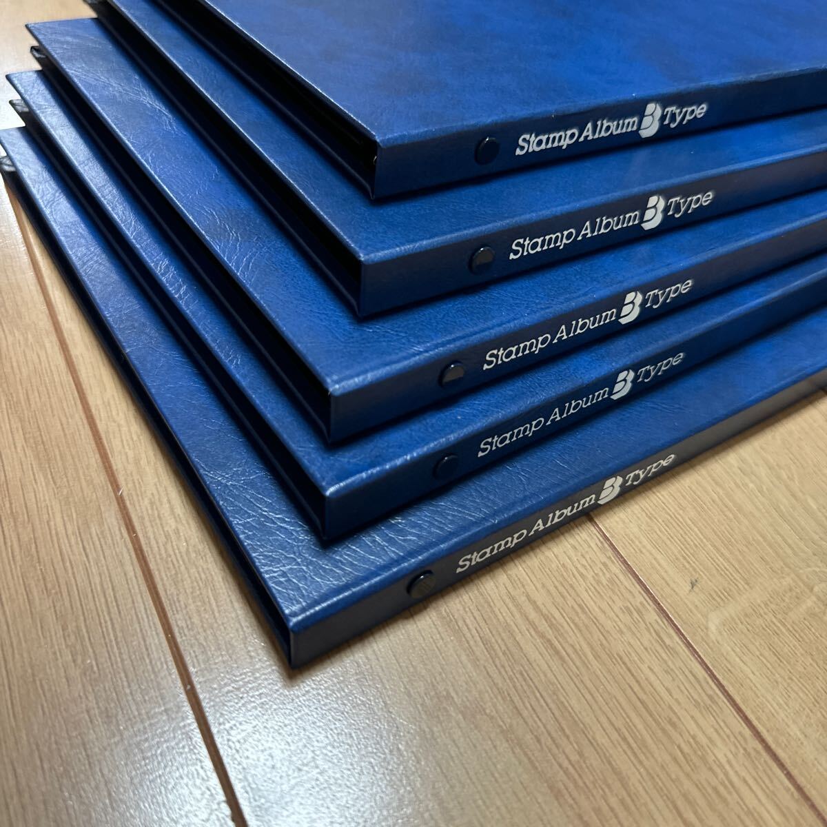  stock book te-ji-SB-30 stamp album 5 pcs. summarize case attaching length some 26.8cm width some 20cm cardboard 8 sheets 16 page 6 step Yupack 60 size 