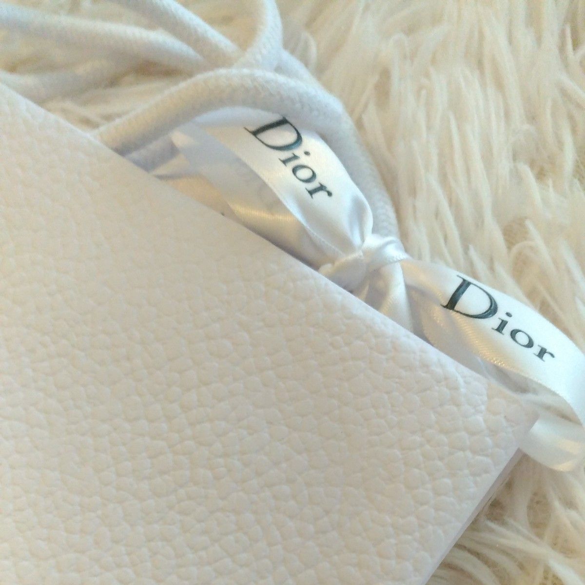 Dior ミスディオール ノートブック ピンク 手帳 リボン ショッパー ミニ巾着 