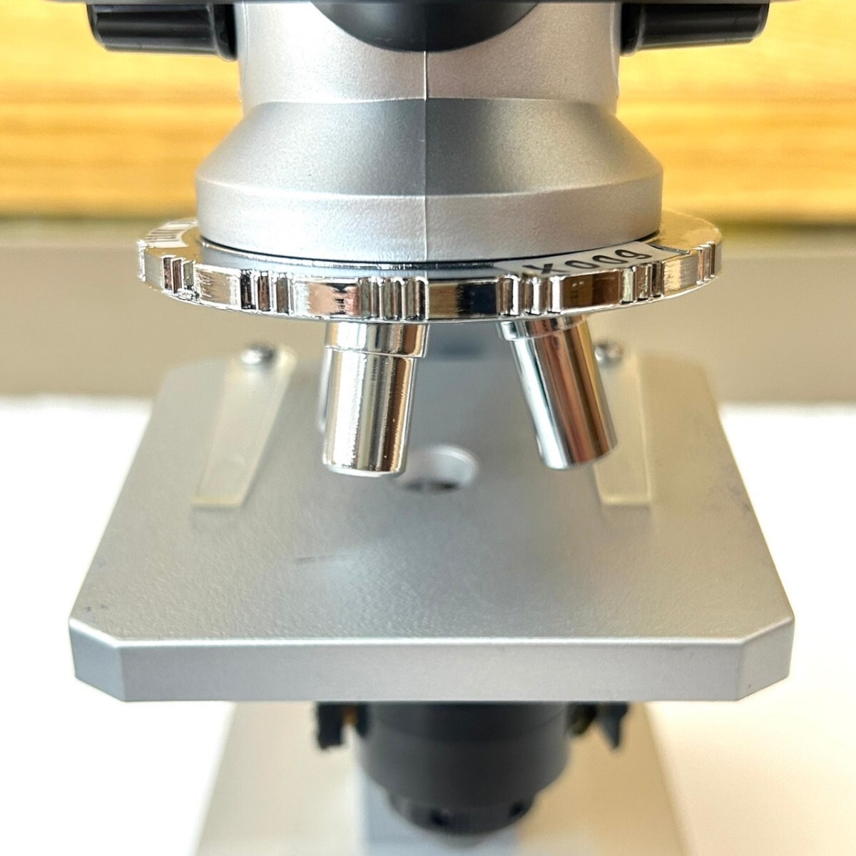 ジャンク edu science 双眼タイプ学習用 マイクロスコープ 顕微鏡！