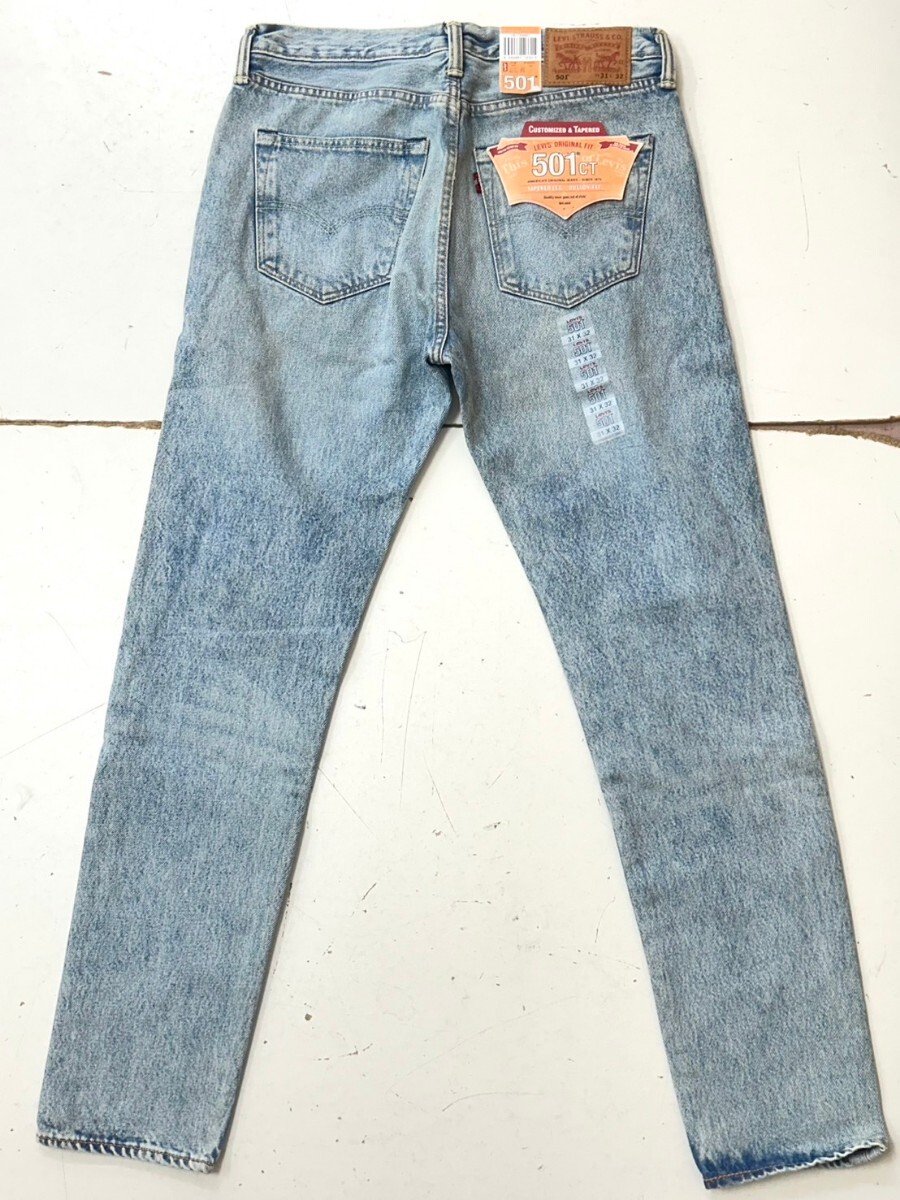 Y# 未使用 Levi's リーバイス 501 W31 L32 デニム ジーンズ ジーパン！_画像6