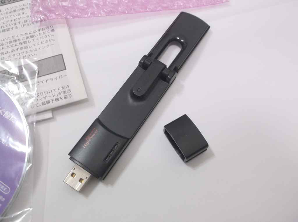 バッファロー BUFFALO USB2.0 無線LANアダプタ WLI-UC-G300HPの画像2
