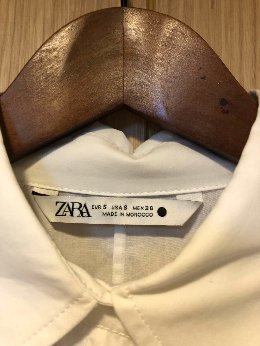 zara 長袖ラグランシャツ