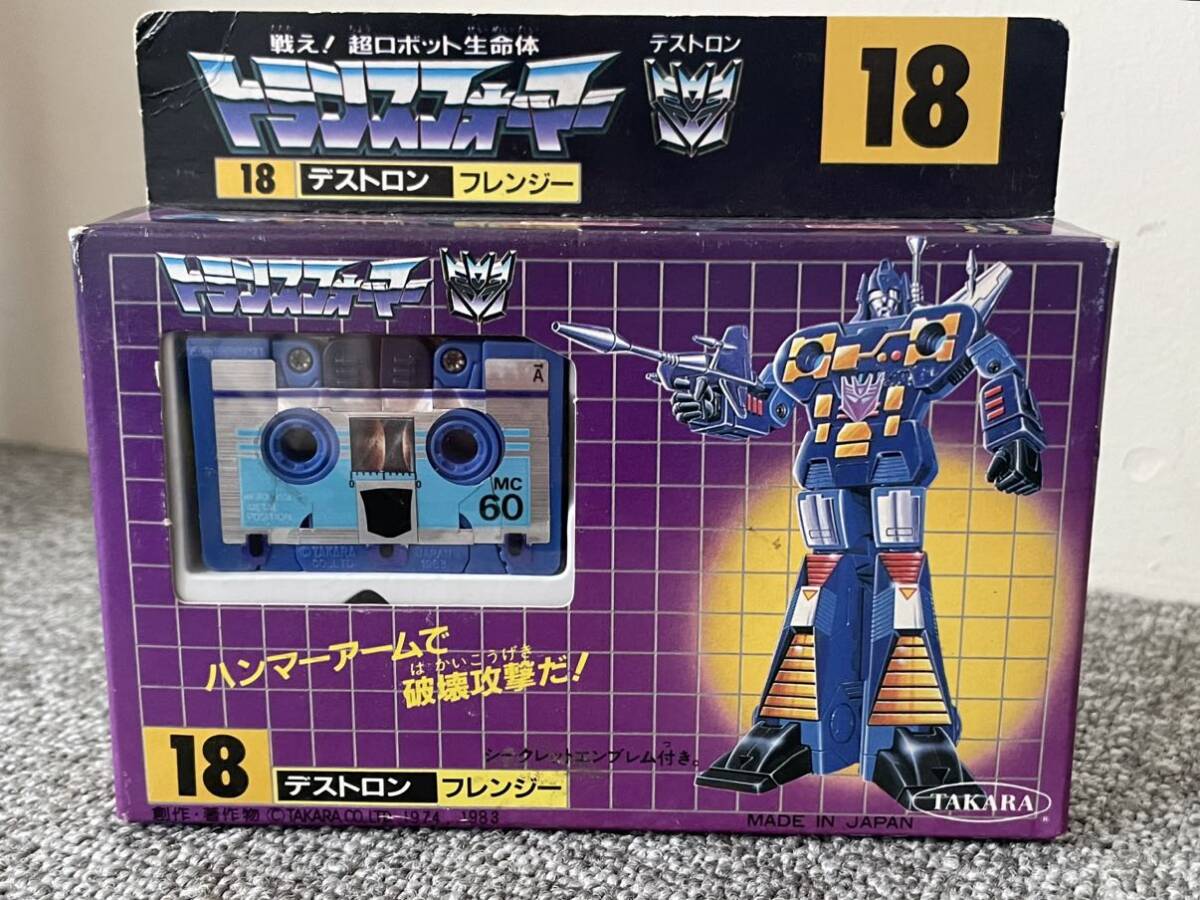 トランスフォーマー G1 フレンジ一 box TAKARA 未開封 の画像1