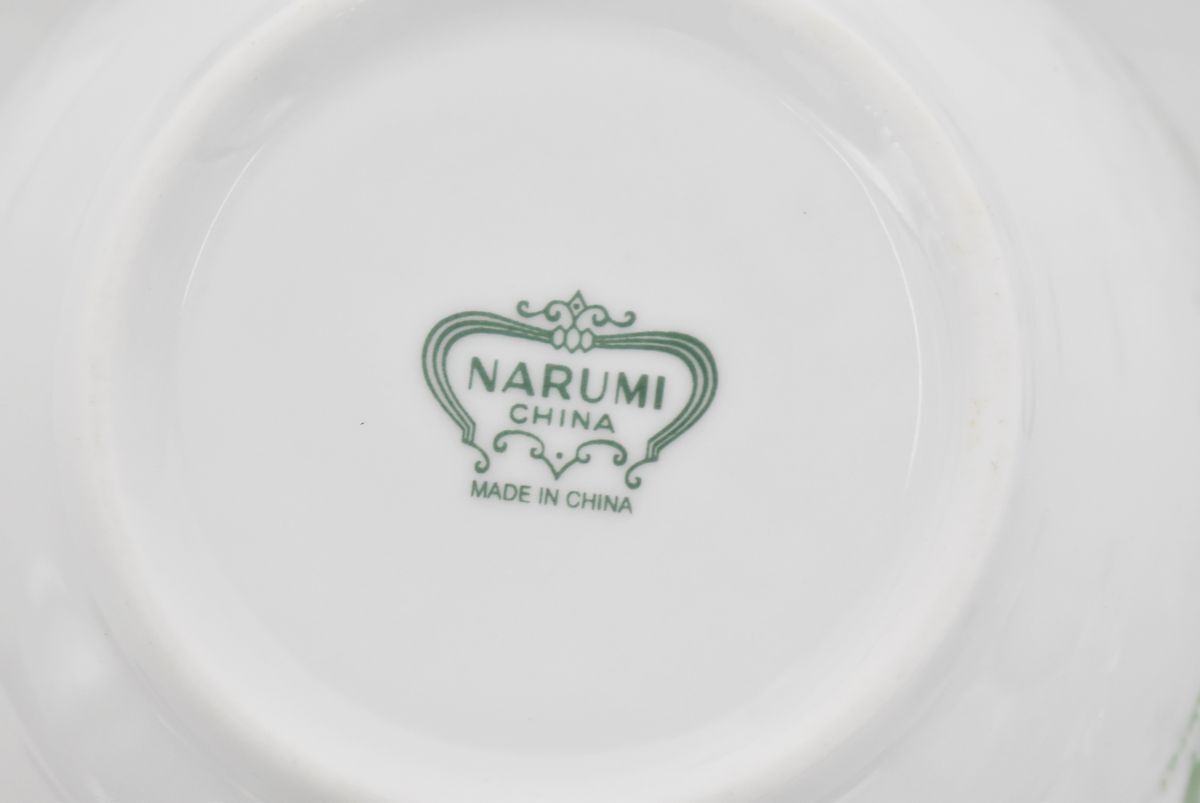 (777M 0411M22) 1円～ 未使用 NARUMI ナルミ ボールセット 5客 深皿 花絵 陶磁器_画像5