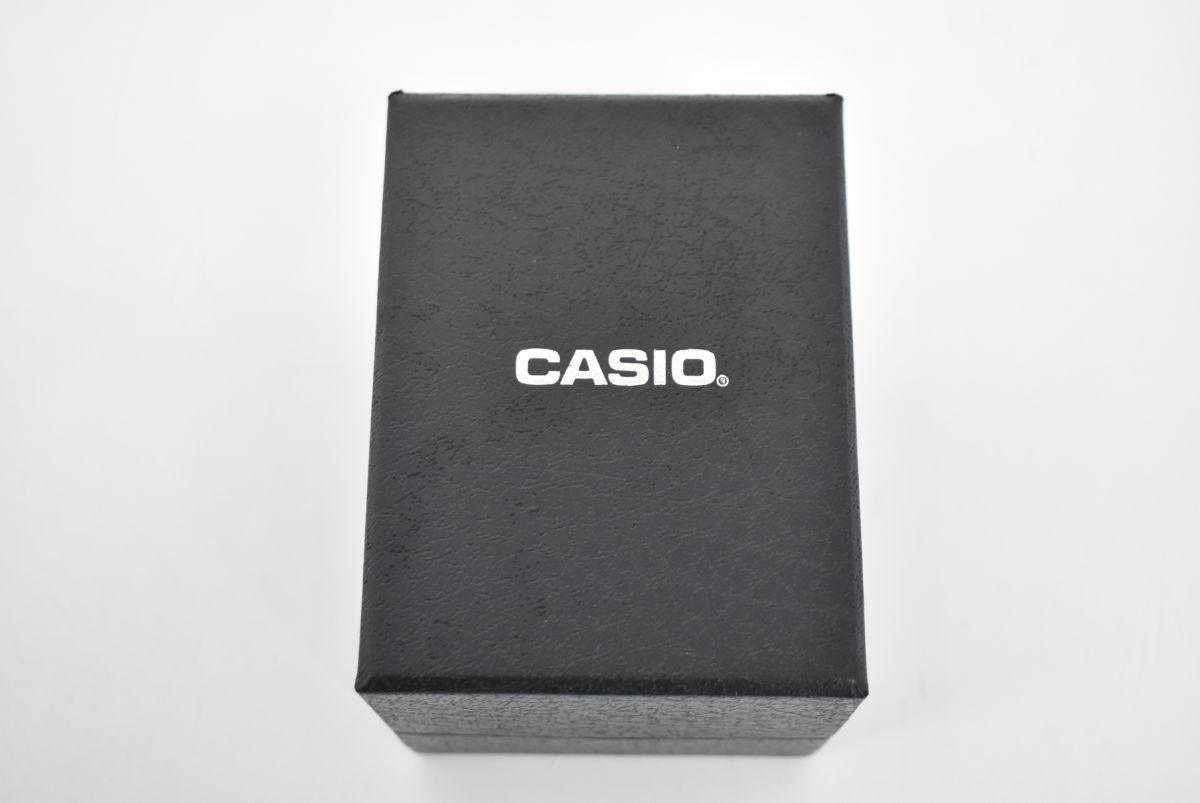 (777S 0411M13) 1円～ 美品 空箱 CASIO カシオ BOX ボックス 箱のみ 腕時計用 ブラックの画像4