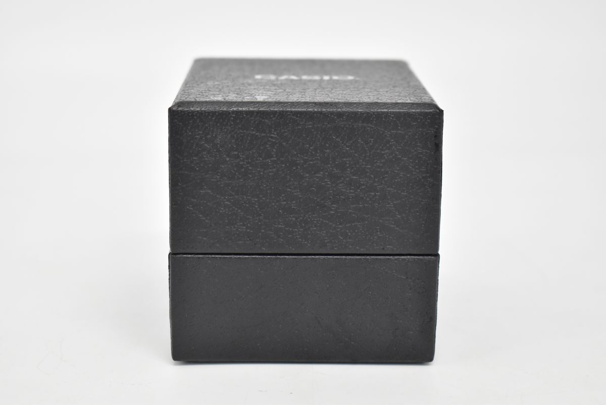 (777S 0411M13) 1円～ 美品 空箱 CASIO カシオ BOX ボックス 箱のみ 腕時計用 ブラックの画像2