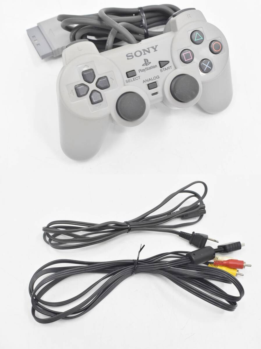 (771L 0409T4)1円～ SONY ソニー 初代 PlayStation プレイステーション PS1 プレステ1 SCPH-9000 SCPH-3000 2台セット 【ジャンク品】の画像10