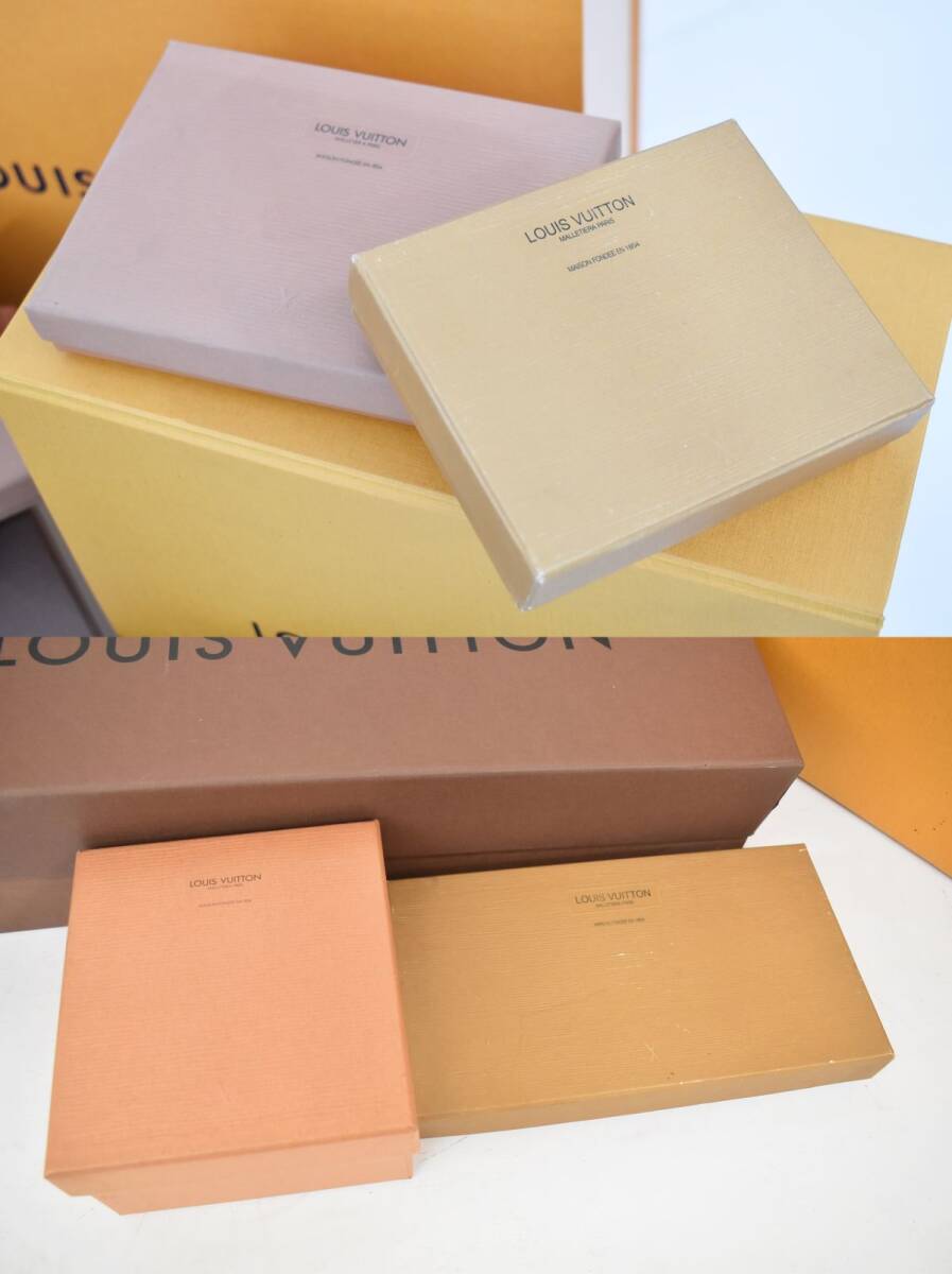 (1Q 0415M6) 1円～ Louis Vuitton ヴィトン 空箱 12箱セット BOX 箱 ラッピング ギフト まとめて 正規品の画像2