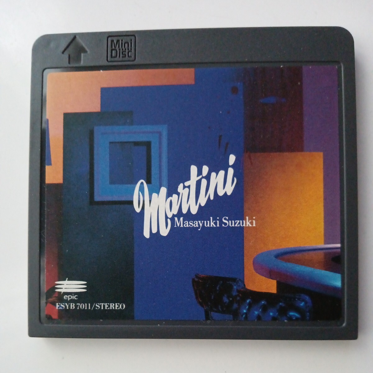 1992年発売 鈴木雅之【MARTINI】全14曲 MD 希少 当時物 中古品の画像3