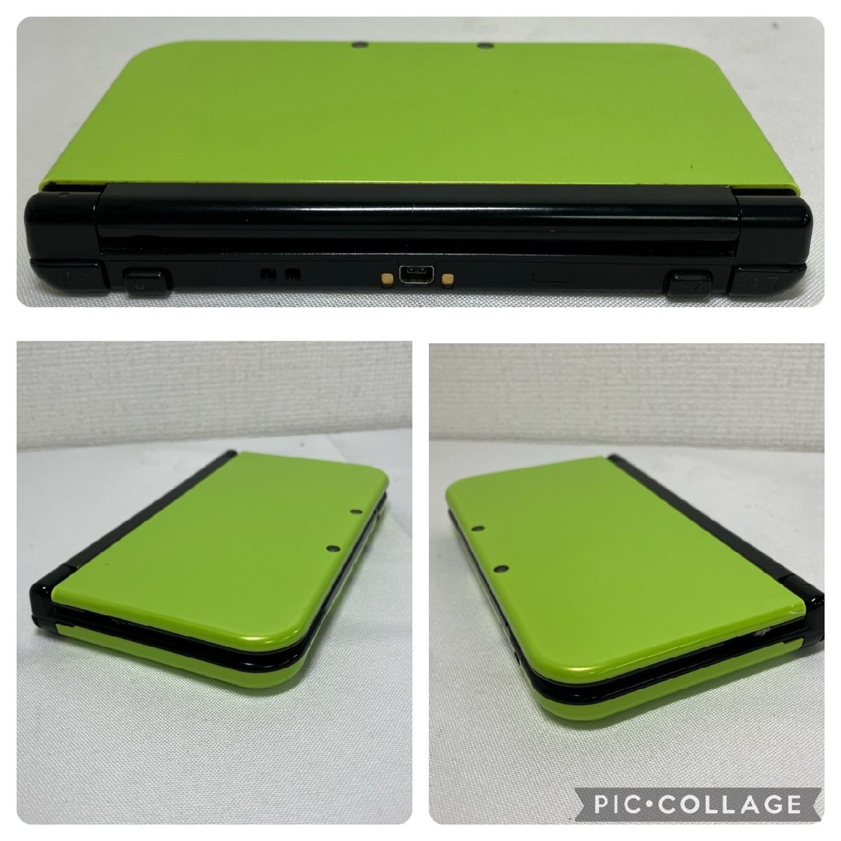 【中古品】『4-272』任天堂3DS LL 本体 ライムグリーン_画像10