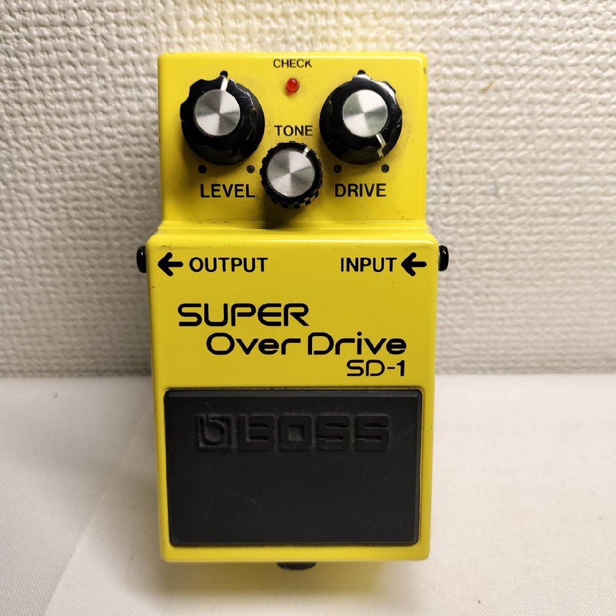 【現状品】『4-444』BOSS SUPER Over Drive エフェクター SD-1_画像1