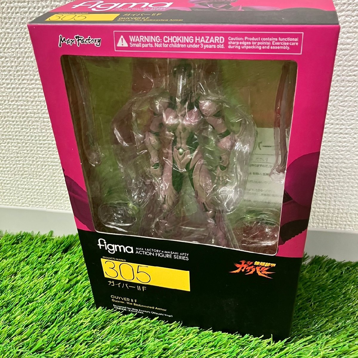 【中古品】『4-496』figma 強殖装甲 ガイバー305 GUYVER II F ガイバーⅡ F アクションフィギュア_画像1