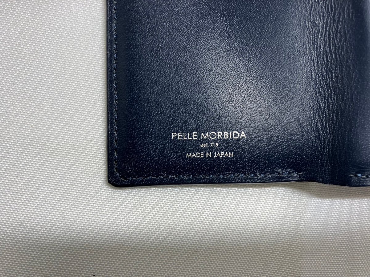 【中古品】『4-093』PELLE MORBIDA ペッレモルビダ 財布 三つ折り_画像10