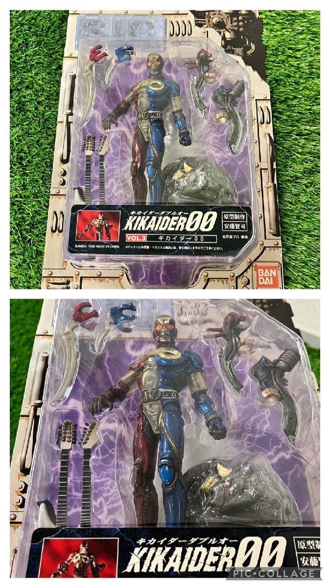 【未開封品】『4-362』BANDAI バンダイ S.I.C. KIKAIDER00 キカイダーダブルオー　ビジンダー、キカイダー等4体まとめ