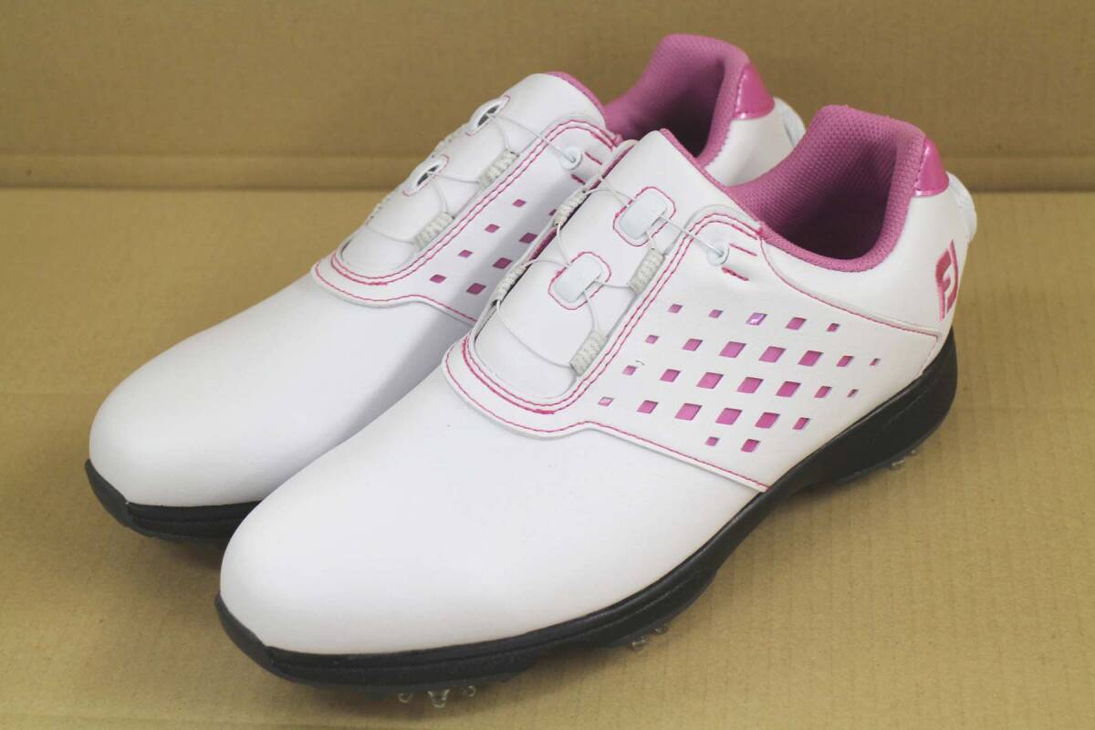 SH073 未使用◆e comfort 98622J_WO_24.5cm レディース ゴルフシューズ WOMENS フットジョイ FOOTJOY 日本正規品_画像2