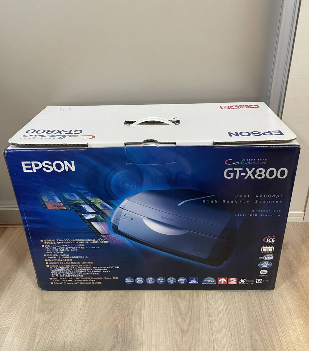 EPSON エプソン カラリオ・スキャナ GT-X800 未使用の画像1