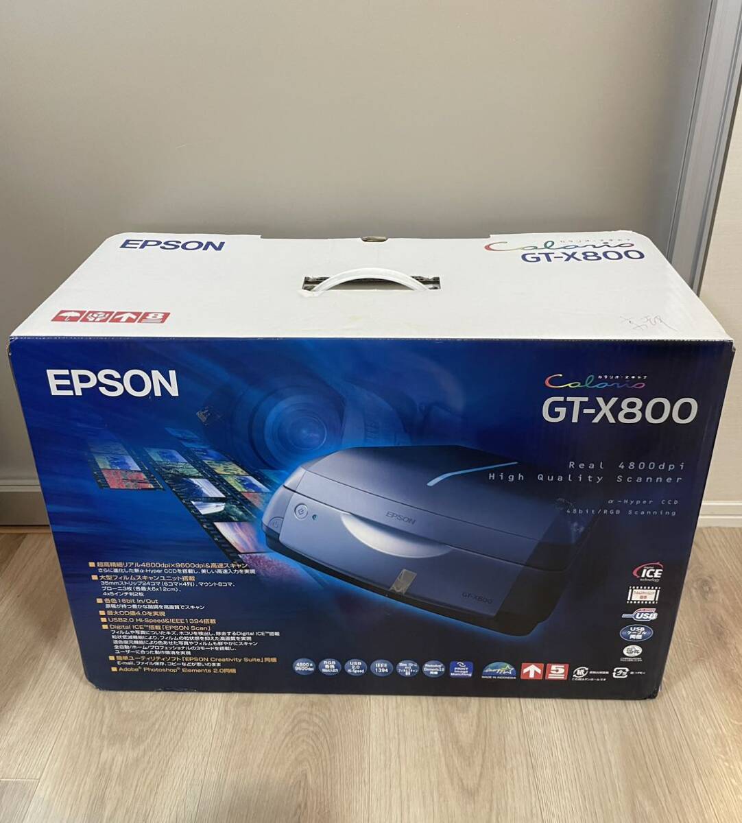 EPSON エプソン カラリオ・スキャナ GT-X800 未使用の画像2