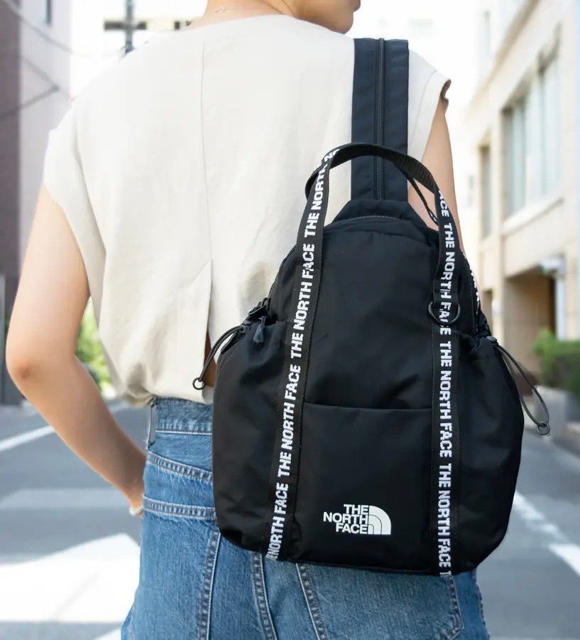 【未使用】THE NORTH FACE/韓国ノースフェイスホワイトレーベルMULTI PACK3wayリュックブラック黒