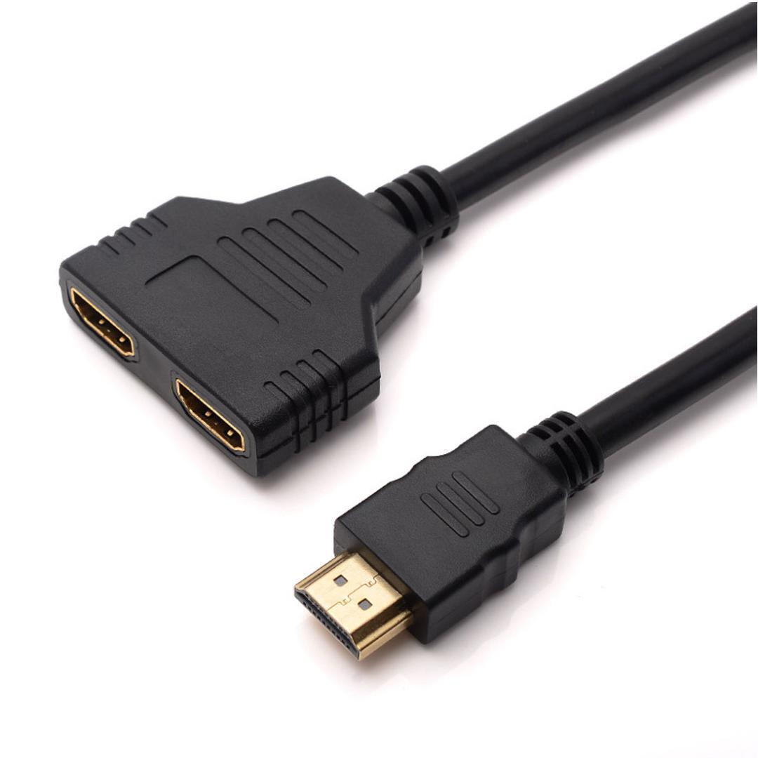 HDMI divergence cable HDMI distributor sharing cable 2. port same time use un- possible 