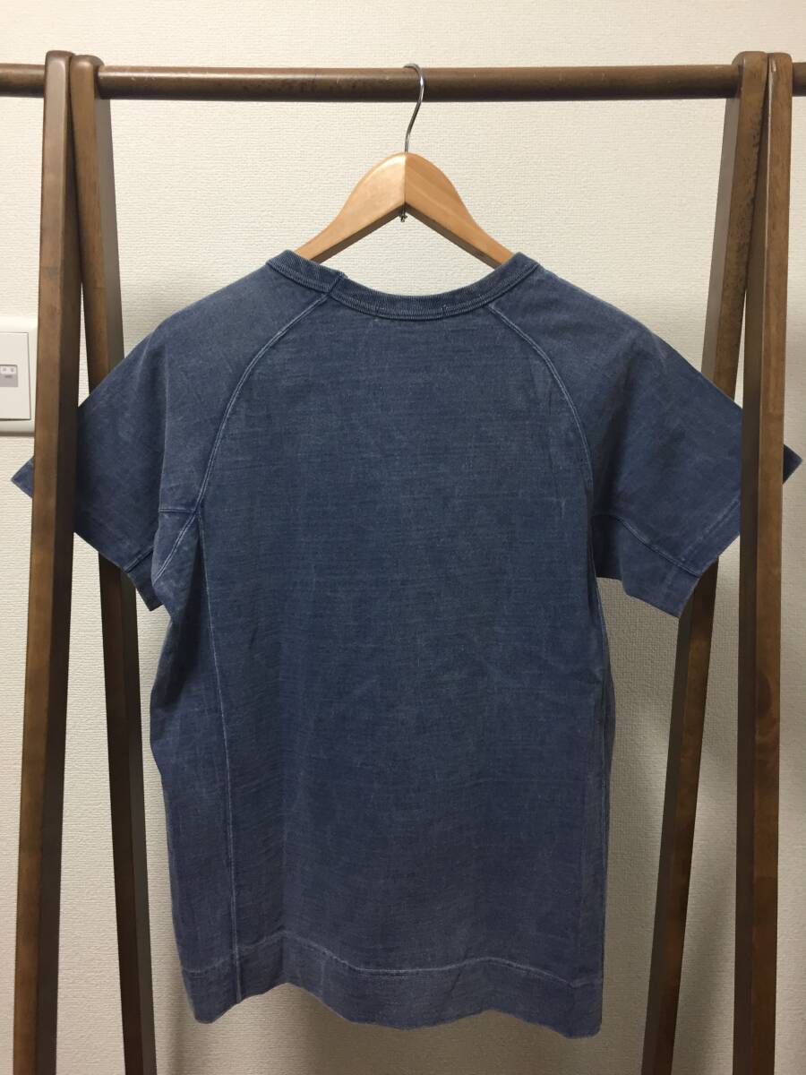 CELT&COBRA ケルト&コブラ 半袖Tシャツ グレー系×ネイビー系 Mの画像3