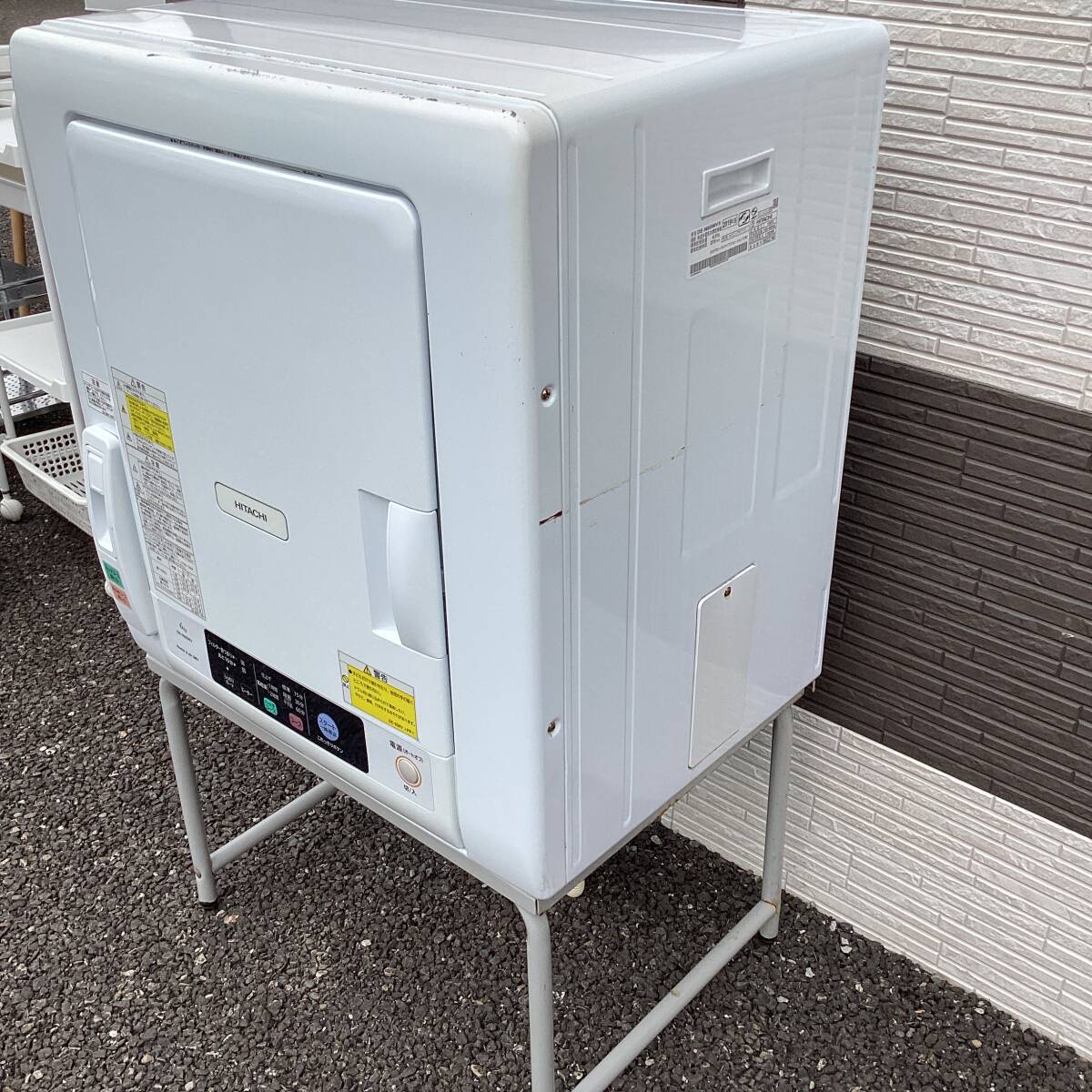 【中古品】 HITACHI 日立 電気衣類乾燥機 DE-N60WV_画像5