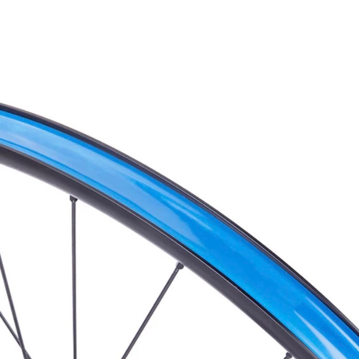 自転車 リムテープ チューブレスタイヤ用 21mm×10m カラー ブルー 青