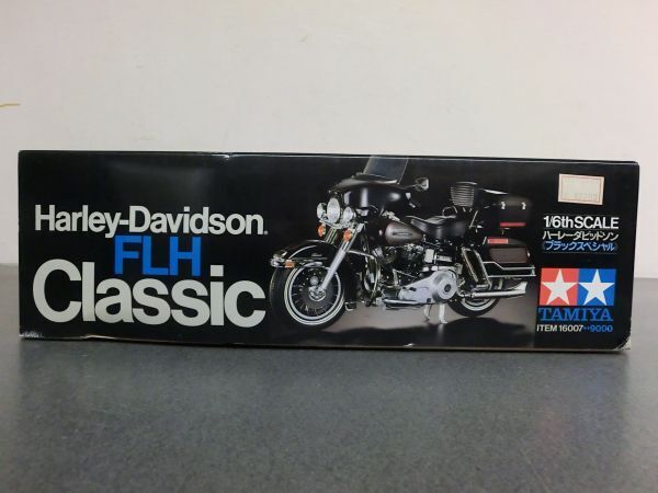 #i1【梱160】 タミヤ 1/6 ハーレーダビッドソン ブラックスペシャル 16007 Harley-Davidson バイク プラモデル 未組立