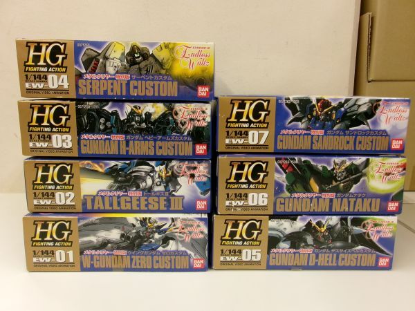 #s36【梱120】バンダイ HG 1/144 新機動戦記ガンダムW EndlessWaltz メタルクリヤー特別版 ウイングガンダム ゼロカスタム トールギスⅢ 他の画像1