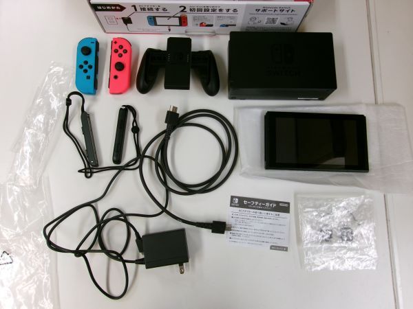 #s21【梱100】任天堂 Nintendo Switch ネオンブルー/ネオンレッド HAD-S-KABAA NS用ワイヤレスコントローラー_画像4