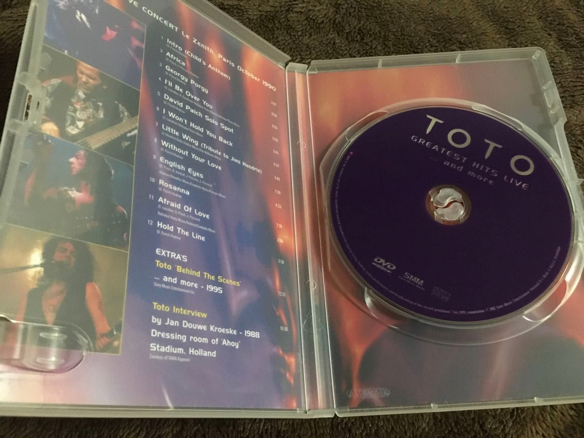 TOTO / GREATEST HITS LHVE