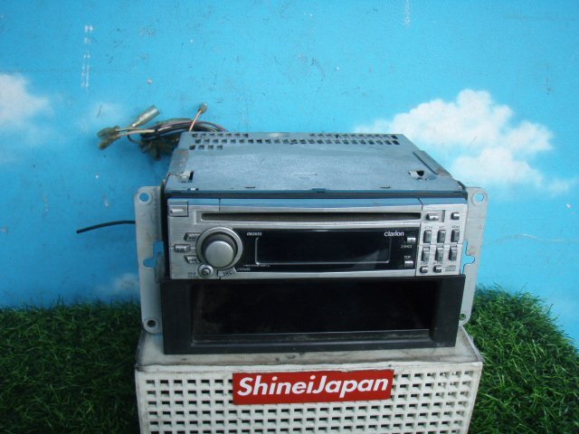 ★ DA62V エブリ?！ˉē芝戛` に付いていた　社外　オーディオ　CD　クラリオン　DB2655　　24441JJ