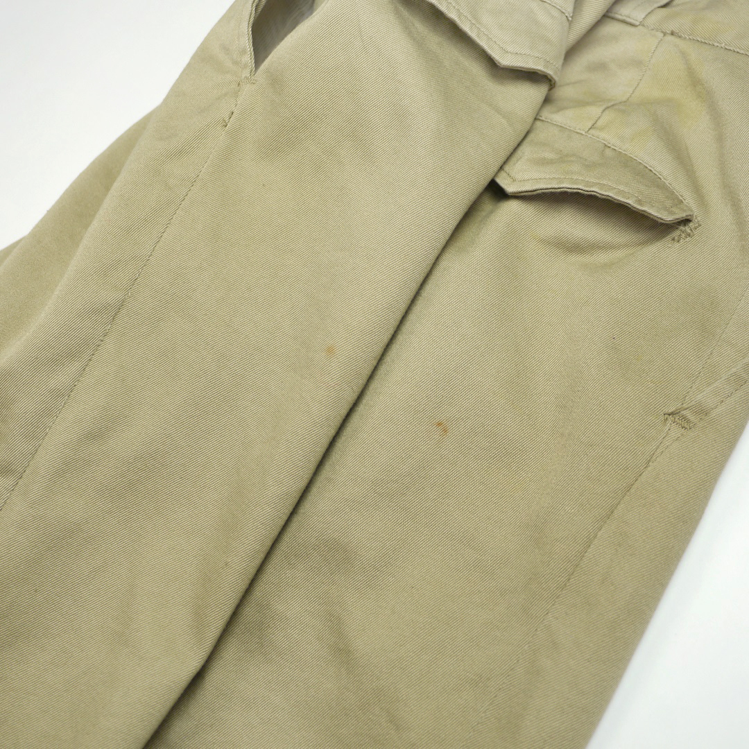 50s US ARMY ビンテージ レア メッシュポケット ミリタリー チノ 50s US ARMY ビンテージ レア メッシュポケット ミリタリー チノ