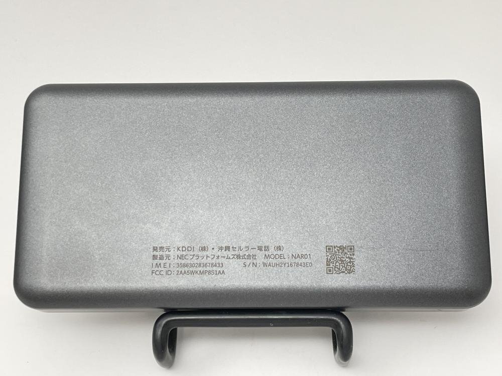 K206【動作確認済・制限○ 白ロム】 Speed Wi-Fi 5G X11 UQ UQ WiMAX ブラックの画像3