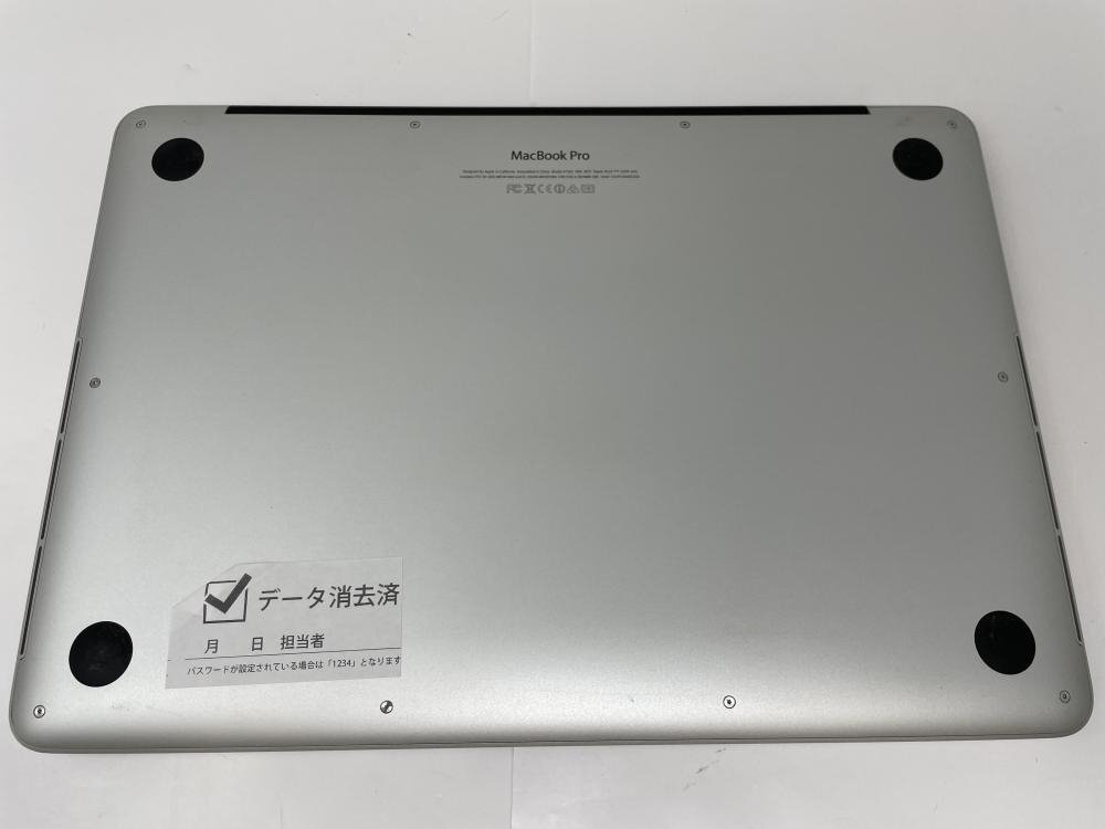 M946【ジャンク品】 MacBook Pro Retina Mid 2014 13インチ SSD 512GB 3.0GHz Intel Core i7 /100の画像4