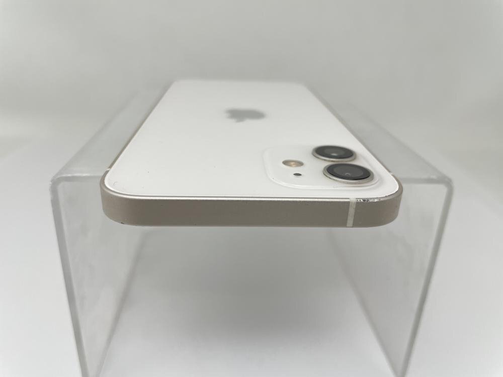 2021【ジャンク品】 iPhone12 64GB au版SIMロック解除 SIMフリー ホワイト バッテリー83%の画像4