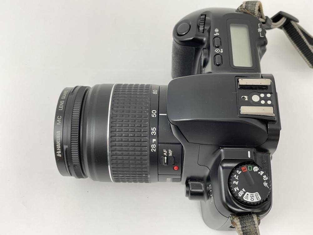 K220【ジャンク品】 Canon EOS Kiss キャノン 一眼 ボディ レンズ 28-80ｍｍ ブラックの画像5
