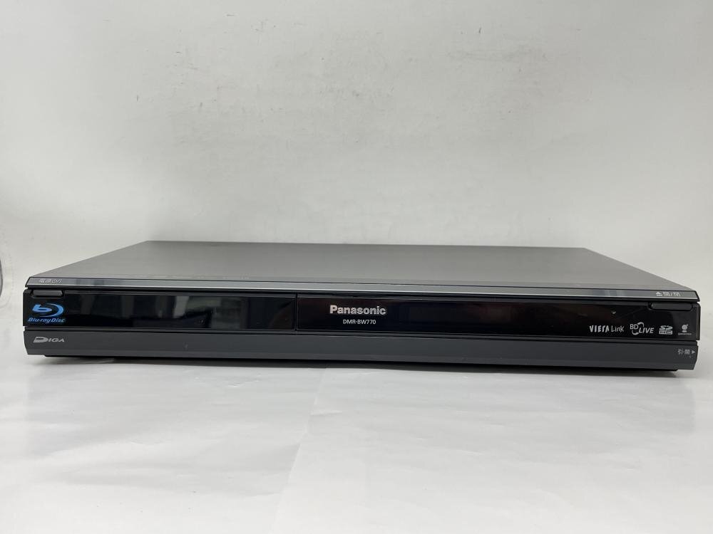 AVD116【ジャンク品】 Panasonic DMR-BW770 ブルーレイレコーダー /100の画像1