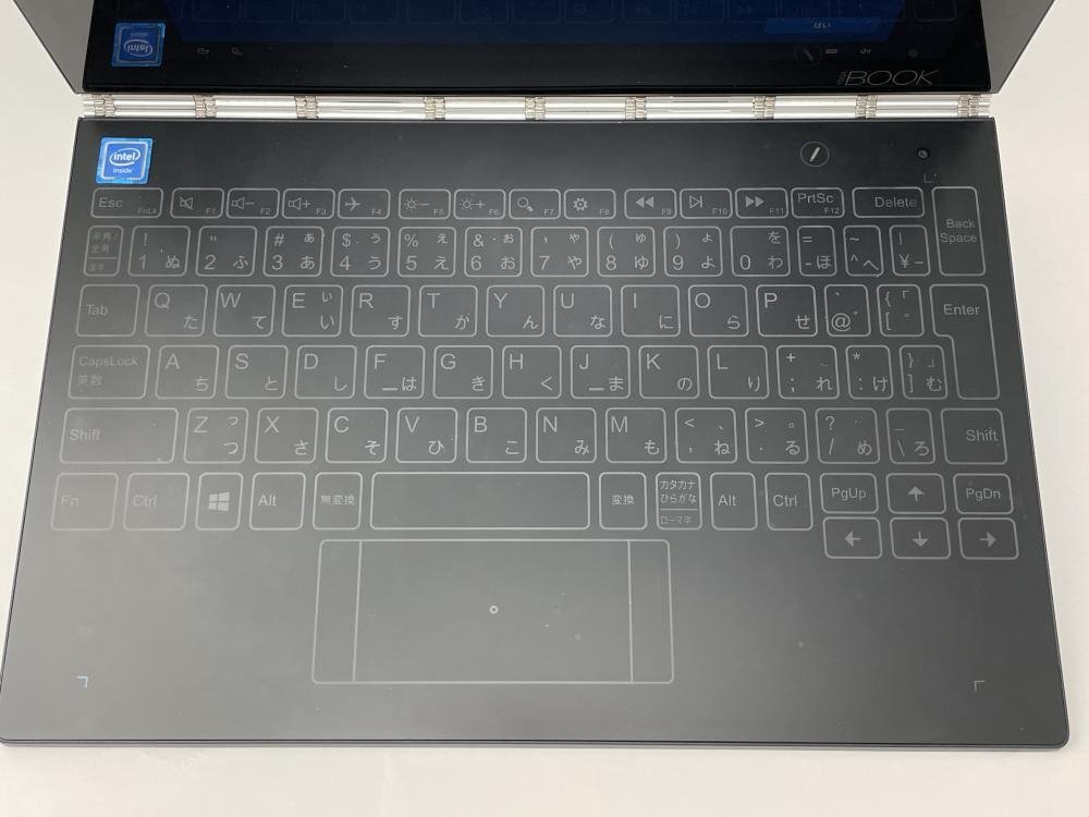 WIN835【動作確認済】 Lenovo Yoga Book YB1-X91L 64GB 4GB Atom X5-Z8550 1.44GHz Windows10 Pro /100の画像2