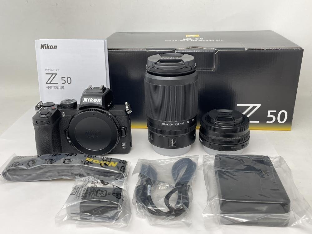 53【超美品】 Nikon Z50 ダブルズームレンズキット ブラック