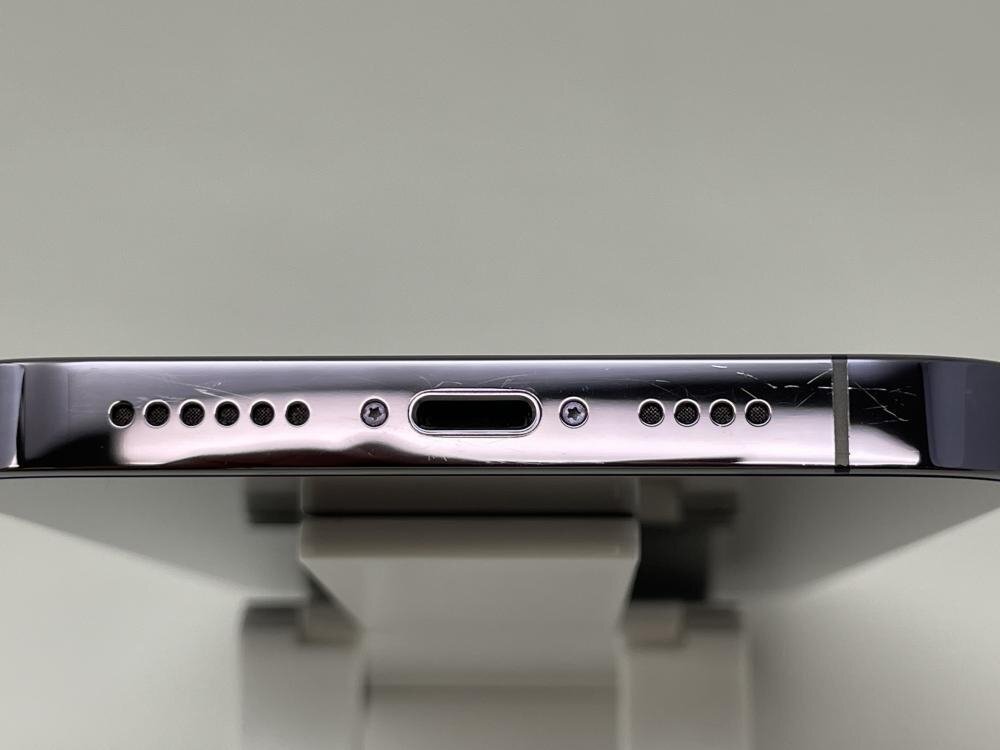 1082【動作確認済】 iPhone14 Pro Max 1TB Apple 国内版SIM フリー ディープパープル バッテリー93%の画像5