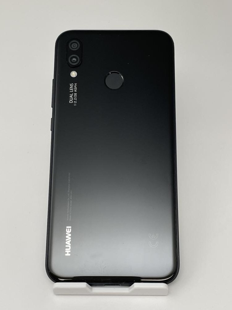 1034【美品】 Huawei HUAWEI P20 Lite SIMフリー ブラックの画像2