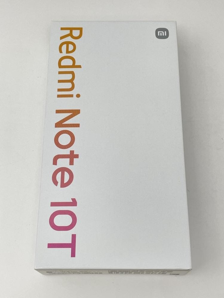 1174【新品・制限○ 白ロム】 Redmi Note 10T A101XM softbank SIMロック解除 SIMフリー ブラック