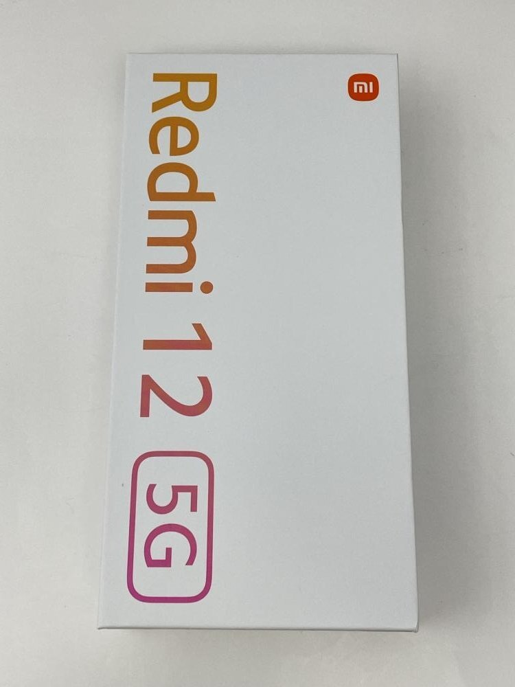 1135【新品・制限○ 白ロム】 Xiaomi Redmi 12 5G 128GB XIG03 au SIMロック解除済み SIMフリー スカイブルー