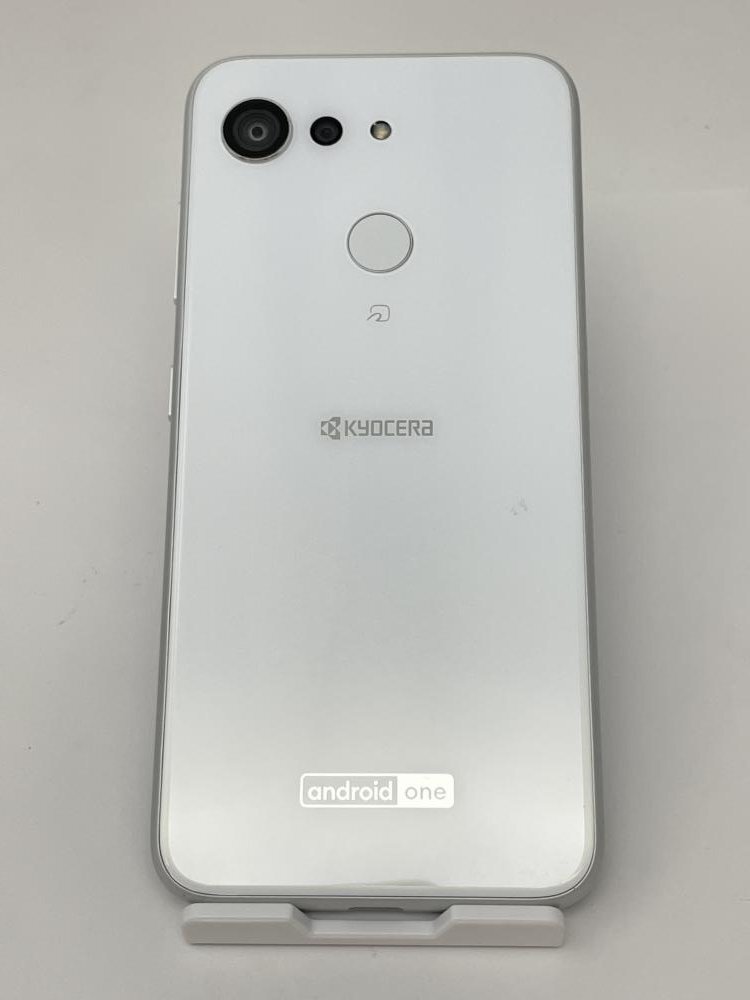 U127【動作確認済・制限○ 白ロム】 AndroidOne S6 Yモバイル SIMロック解除済 SIMフリー ホワイトの画像2