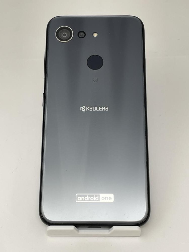 U569【動作確認済・制限○ 白ロム】 AndroidOne S6 Yモバイル SIMロック解除済 SIMフリー ブラックの画像2