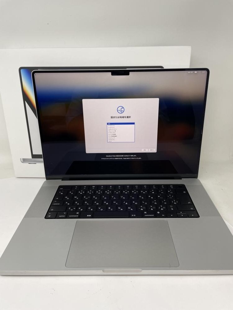 M182【一部ジャンク品】 MacBook Pro 2021 16インチ 512GB 16GB Apple M1 Pro MK1E3J/Aの画像1