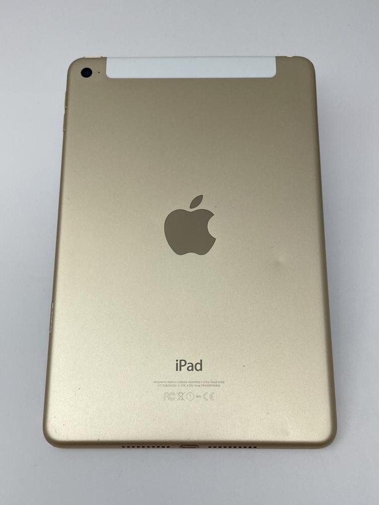 3011【ジャンク品】 iPad mini4 128GB softbank ゴールドの画像2